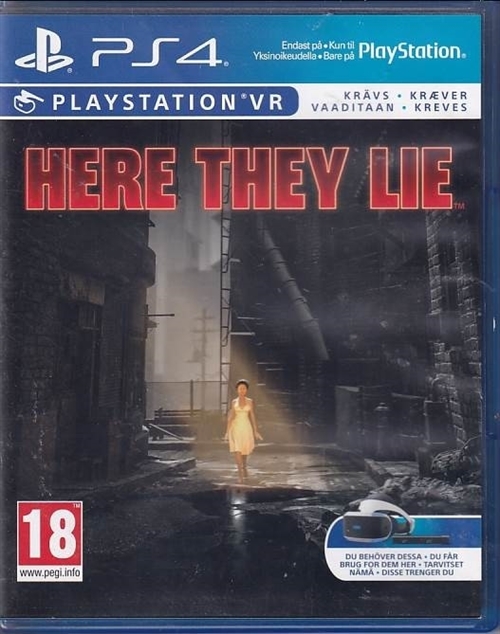 Here They Lie - PS4 - Playstation VR (A Grade) (Genbrug)